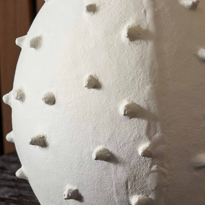 Kanie White Bobbled Vase