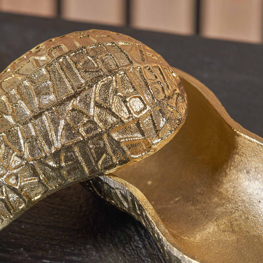 Carson Gold Peanut Lidded Trinket Bowl
