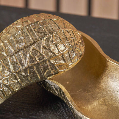 Carson Gold Peanut Lidded Trinket Bowl