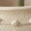 Harlie Cream Bobble Fibrestone Planter Large