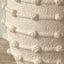 Harlie Cream Bobble Fibrestone Planter