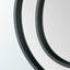 Zelda Black Swirl Wall Mirror