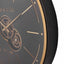 Jax Black and Champagne Gold Cog Wall Clock
