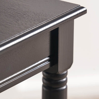 Cleveland Black Wood Console Table