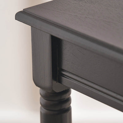 Cleveland Black Wood Console Table