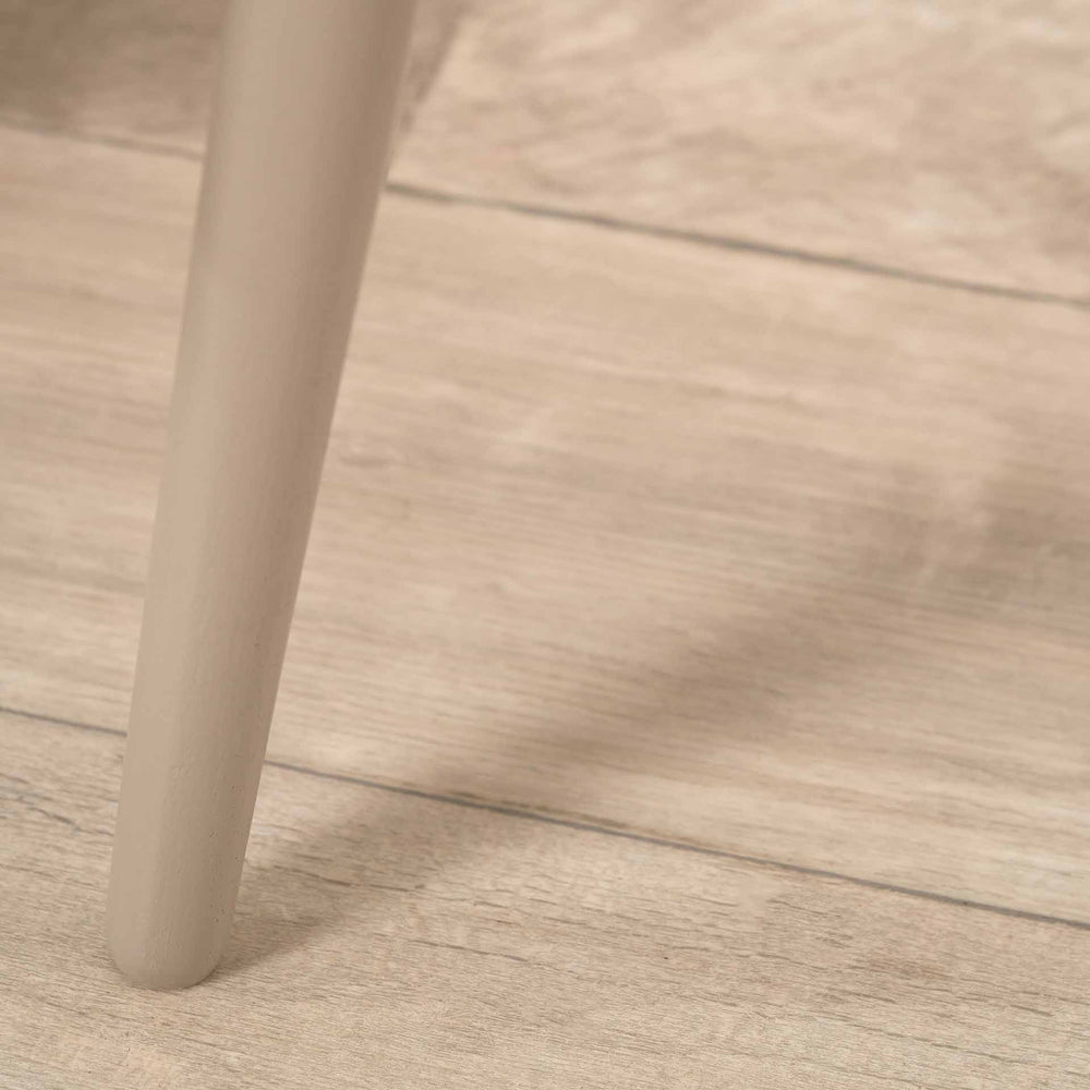 Hartland Pine Wood and Banana Leaf Living Room Furniture Set