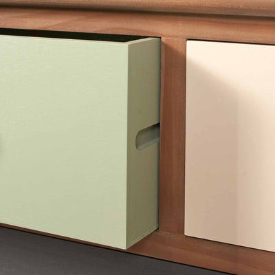 Staten Sage Pine Wood Bedroom Furniture Set