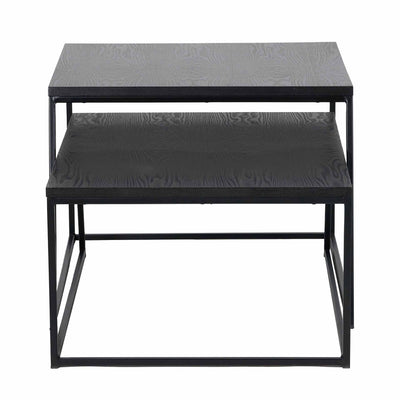 Ruma Black Set of 2 Coffee Tables | Furniture | Rūma