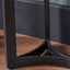 Earl White Marble & Black Console Table