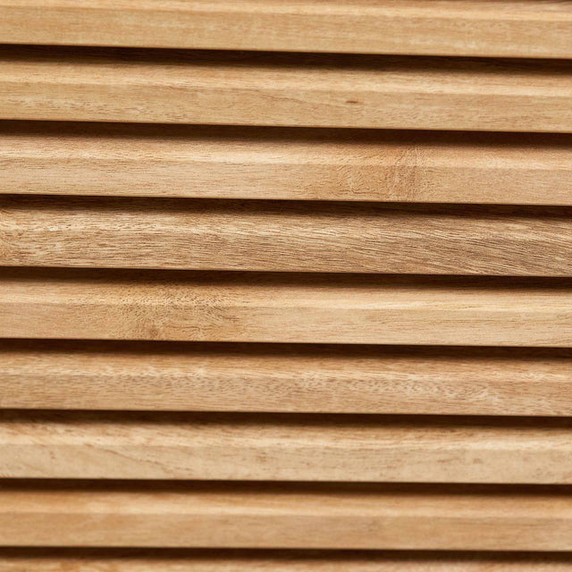 Bergen Natural Eucalyptus Wood Sideboard