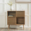 Bergen Natural Eucalyptus Wood Shelf Unit