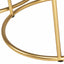 Cecelia Black Marble and Gold Side Tables S/2