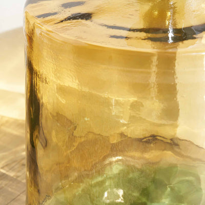 Antonio Amber Recycled Glass Vase