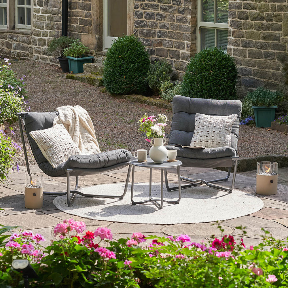 Cavallino Anthracite Outdoor Lounging Set
