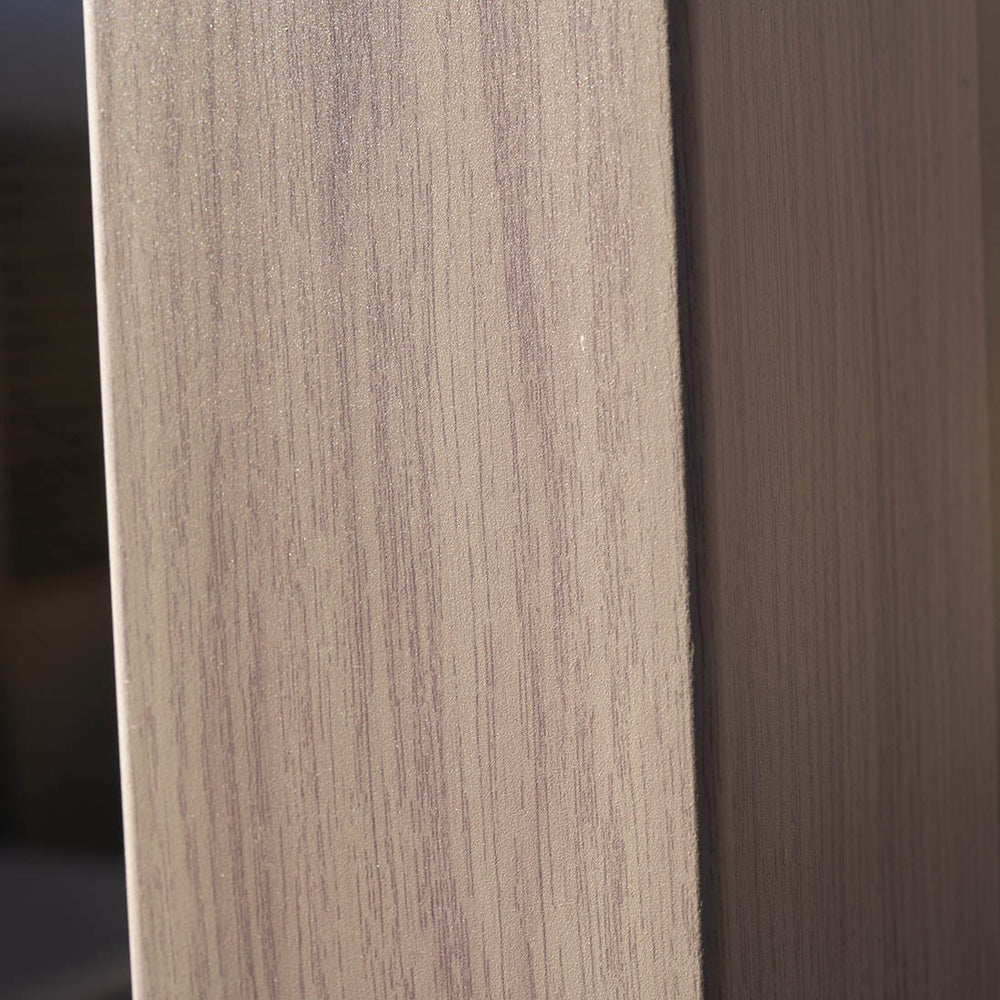 Pavillo Teak Effect 3.5m Square Pergola