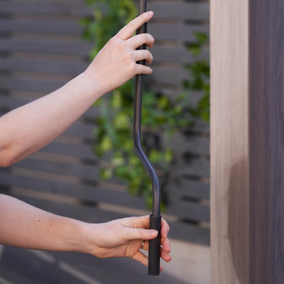 Pavillo Teak Effect 3.5m Square Pergola