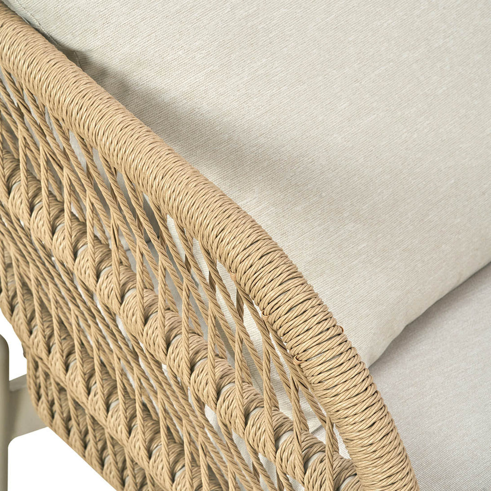 Oia Woven Outdoor Corner Seating Set