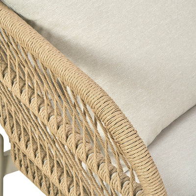 Oia Woven Outdoor Corner Seating Set