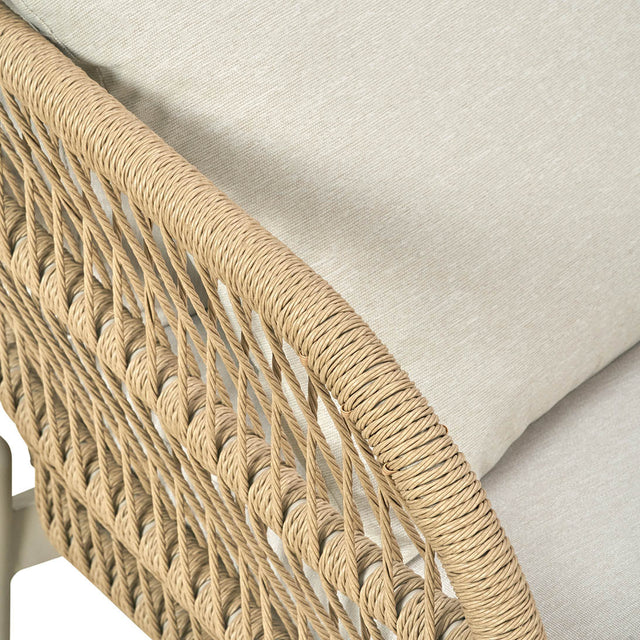 Oia Woven Outdoor Corner Seating Set