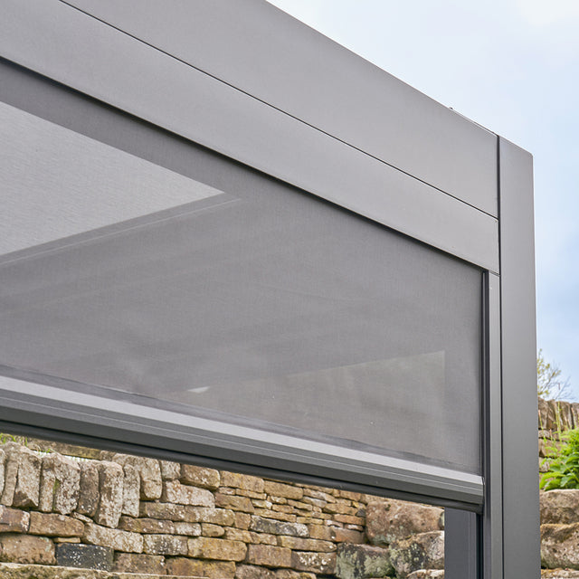 Abierto 4m Electric Pergola Blind
