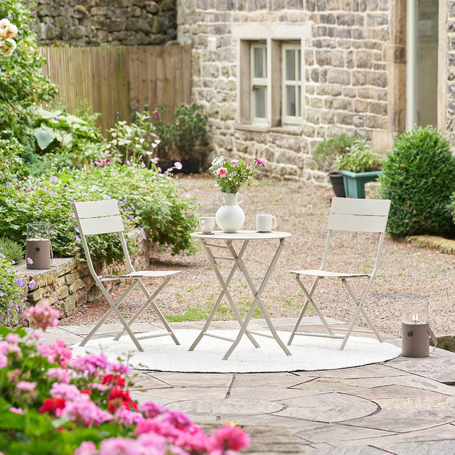 Rapallo Putty Outdoor Bistro Set