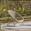 Tobs Grey Foldable Garden Chair Set
