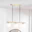 Pegasus 3 White Glass Orb and Gold Pendant