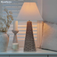 Yasumi Rattan Pyramid Table Lamp Base