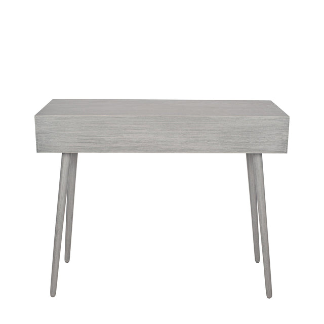 Ruma Grey Pine Wood 2 Drawer Console Table | Furniture | Rūma
