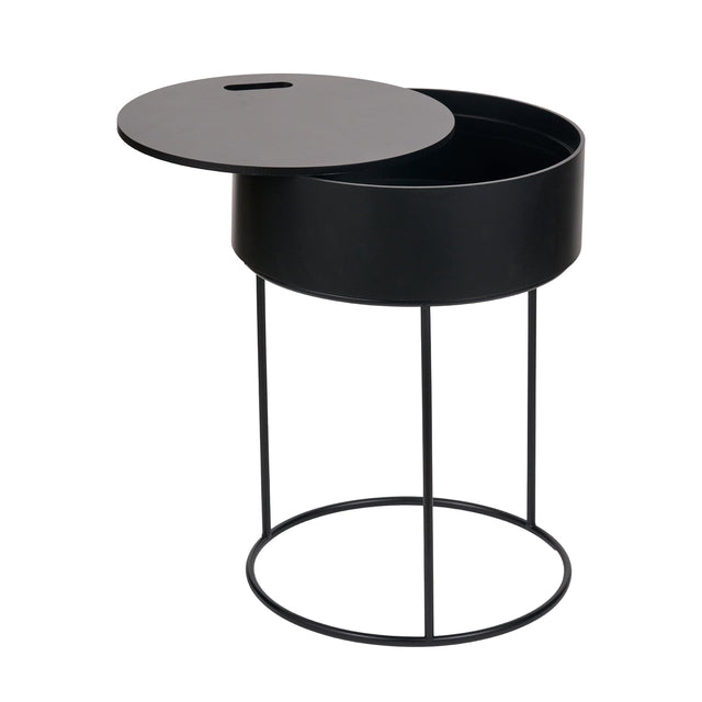 Ruma Black Storage Side Table | Home Accents | Rūma