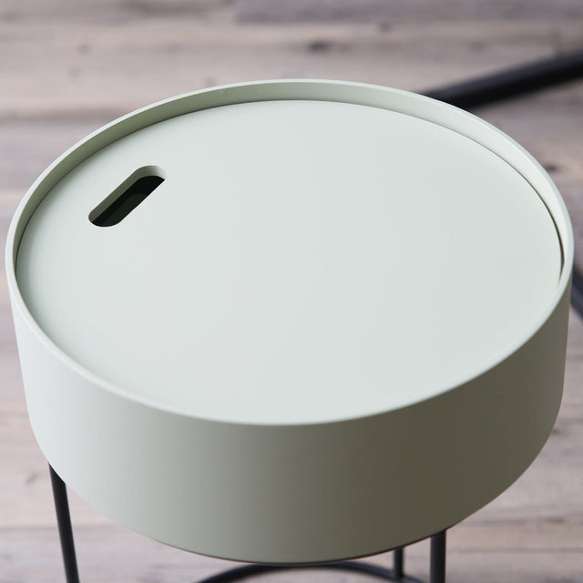 Ruma Sage Green Storage Side Table | Home Accents | Rūma