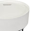 Ruma White Storage Side Table | Home Accents | Rūma