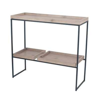 Ruma Natural Wood Finish 2 Shelf Unit | Furniture | Ruma