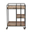 Ruma Natural Wood Finish Bar Trolley | Furniture | Rūma