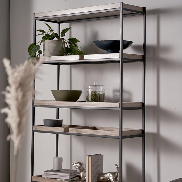 Ruma Natural Wood Finish Shelf Unit | Furniture | Ruma