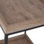 Buffalo Natural Wood Finish Side Table
