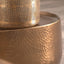 Ruma Hammered Metal Antique Brass Table Small | Furniture | Ruma