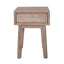 Ruma Sand Wash Acacia Wood 1 Drawer Bedside Unit | Furniture | Ruma