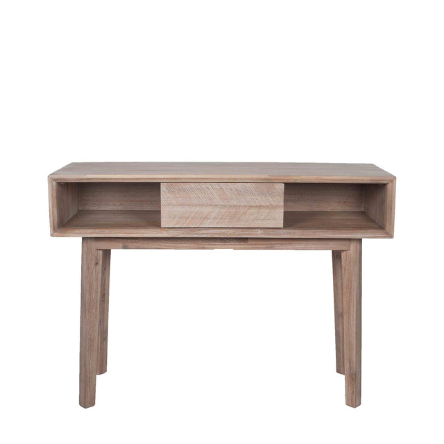 Ruma Acacia Wood 1 Drawer Hallway Console Table | Furniture | Ruma