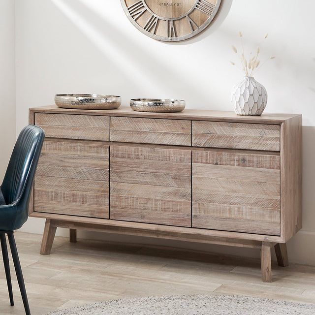 Ruma Sand Wash Acacia Wood Sideboard | Furniture | Ruma