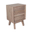 Ruma Sand Wash Acacia Wood 3 Drawer Bedside Unit | Furniture | Ruma