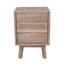 Ruma Sand Wash Acacia Wood 3 Drawer Bedside Unit | Furniture | Ruma