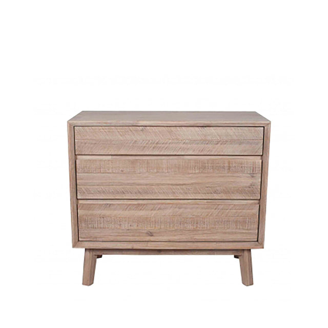 Ruma Sand Wash Acacia Wood Chest Of Drawers | Furniture | Ruma