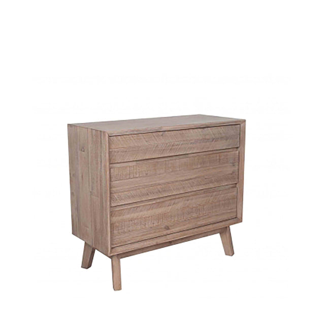 Ruma Sand Wash Acacia Wood Chest Of Drawers | Furniture | Ruma