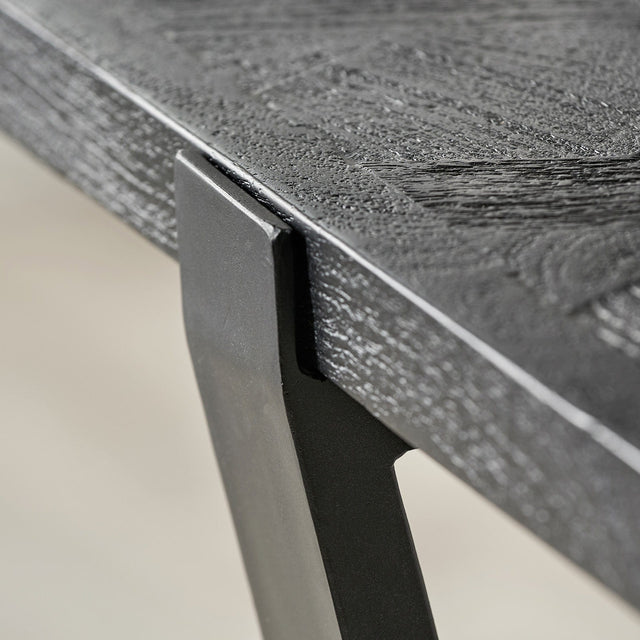 Ruma Matt Black Console Table | Console Table | Rūma