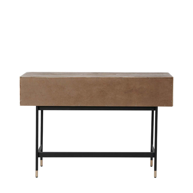 Ruma Acacia Wood 3 Drawer Console Table | Furniture | Rūma