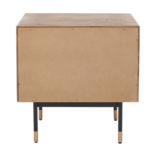 Ruma Massimo Acacia Wood Bedside Table | Furniture | Rūma