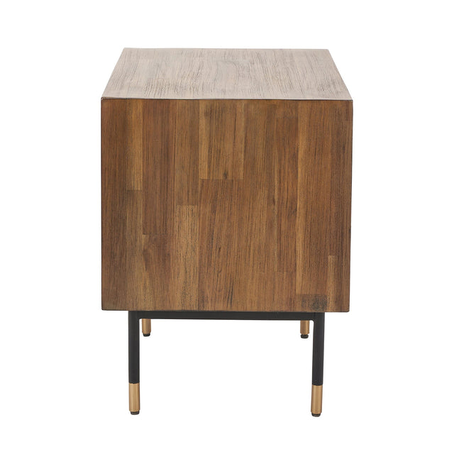 Ruma Massimo Acacia Wood Bedside Table | Furniture | Rūma