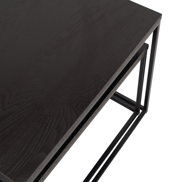 Ruma Black Set of 2 Coffee Tables | Furniture | Rūma