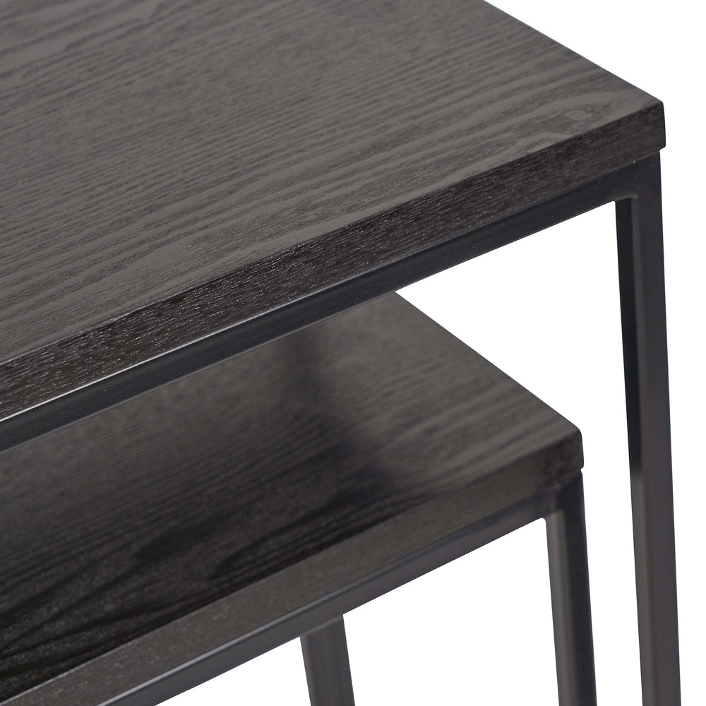 Ruma Black Set of 2 Console Tables | Furniture | Rūma